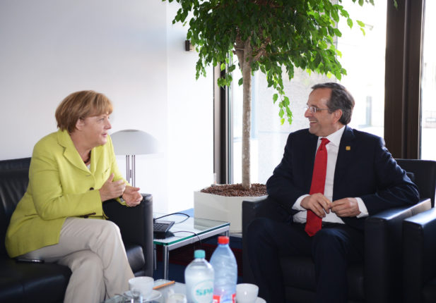 samaras merkel 1