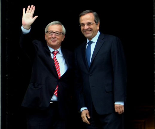 juncker samaras