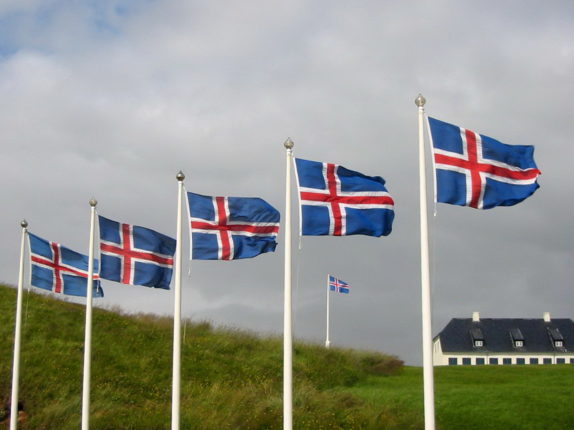 flags of iceland