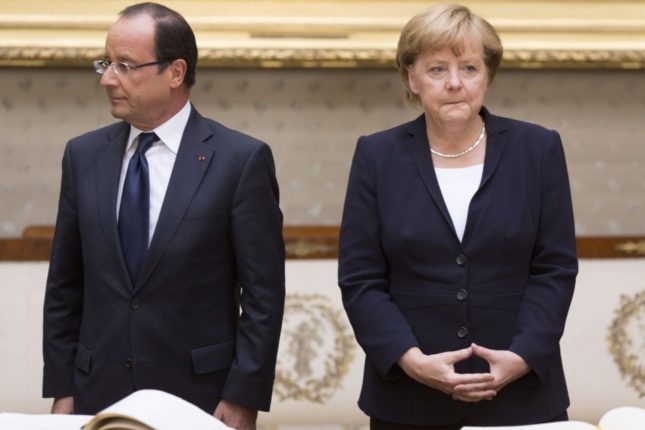 francois hollande angela merkel