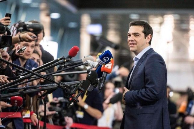 tsipras la tribune