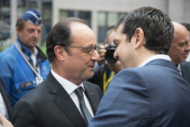 tsipras hollande