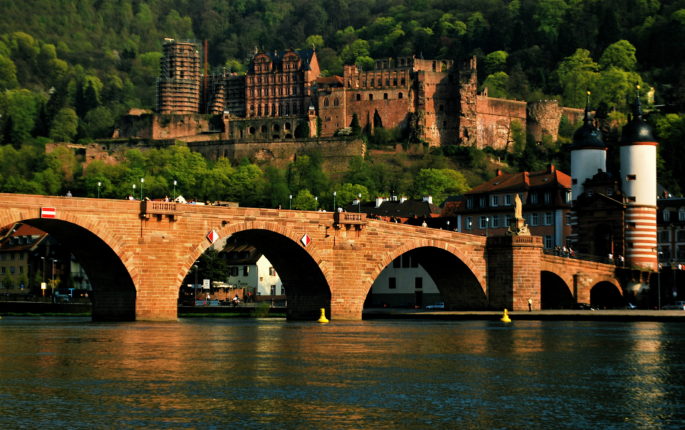 heidelberg castle and bridge