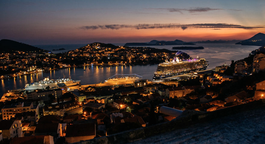 dubrovnik captured in stunning timelapse