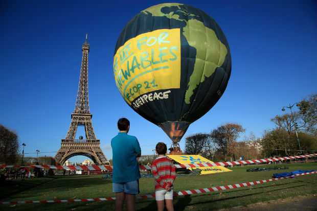 paris greenpeace