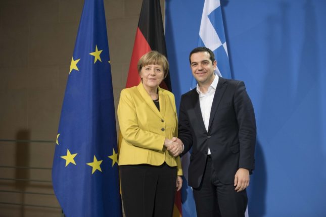 tsipras merkel