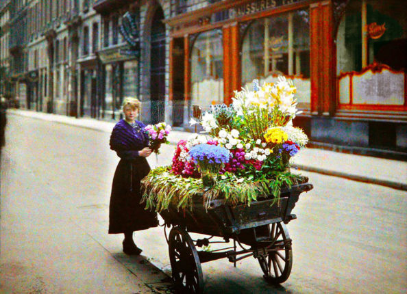 vintage color photos paris albert kahn