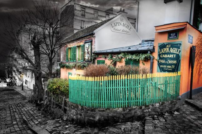 au lapin agile cabaret a montmartre