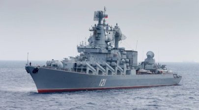 Russian cruiser Moskva 1