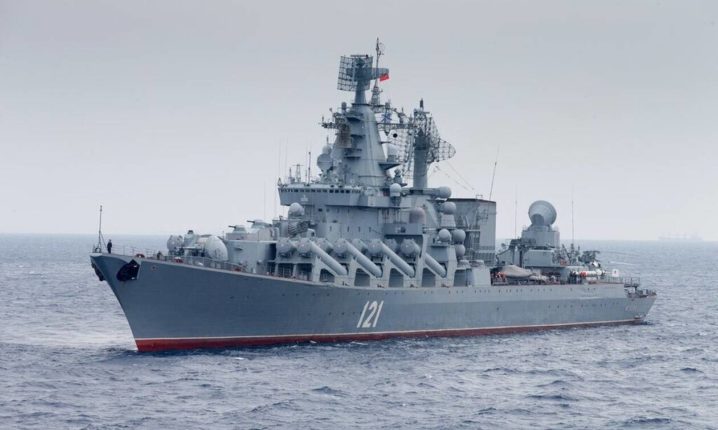 Russian cruiser Moskva