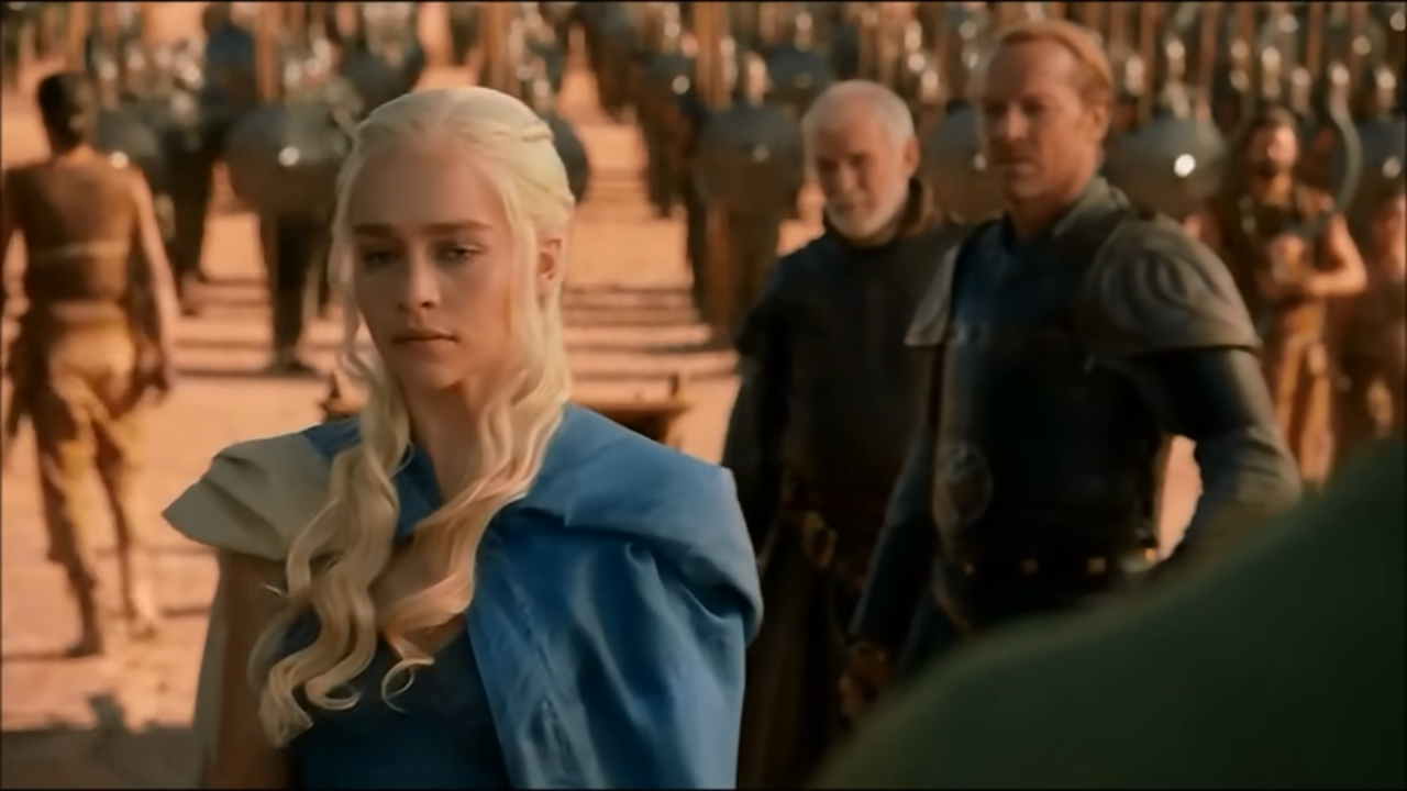 Epic Dragon Scene Game of Thrones Season 3 Daenerys Targaryen Rise to Power Part 1 HD 0 3 screenshot